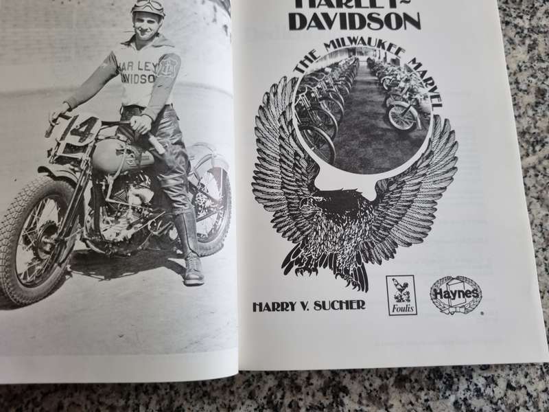 HARLEY DAVIDSON THE MILWAUKEE MARVEL HARRY V SUCHER 5th Revised Edition   (  Motorcycles bikes
