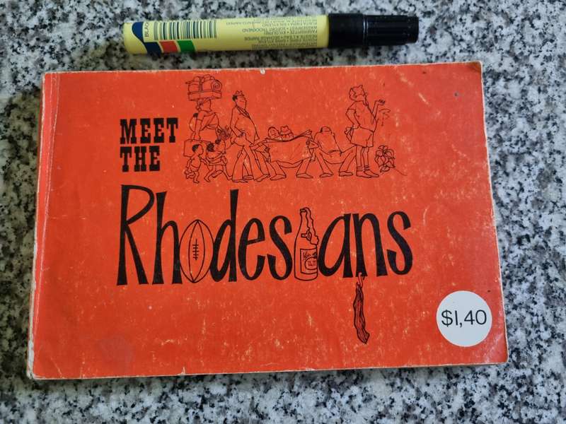 MEET THE RHODESIANS  by ROSE MARTIN Books of Rhodesia 1974 ( Rhodesiana  )
