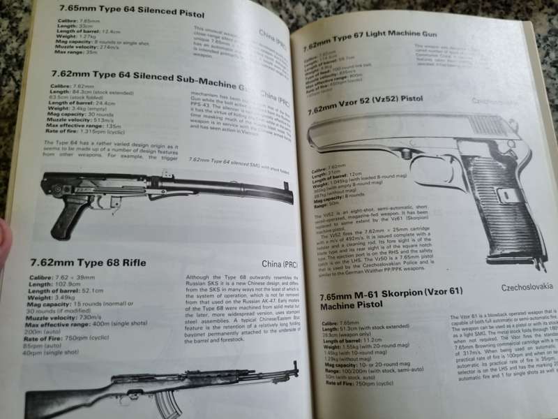INFANTRY WEAPONS OF THE WORLD CHRISTOPHER C FOSS & T J GANDER No D/j Army guns rifles 2nd Ed.