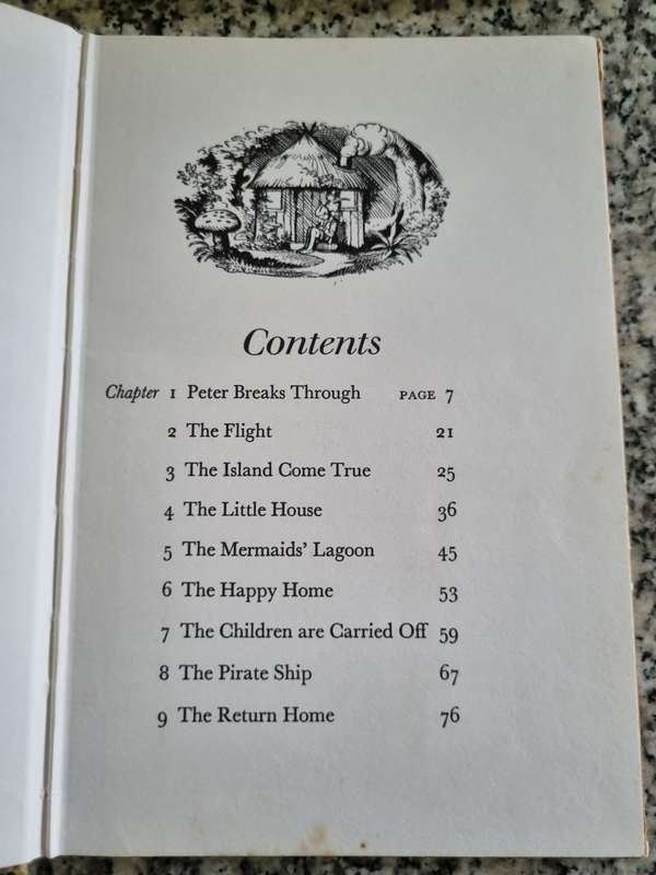 J M BARRIE THE NURSERY PETER PAN Ed. OLIVE JONES Ninth Imp. 1974