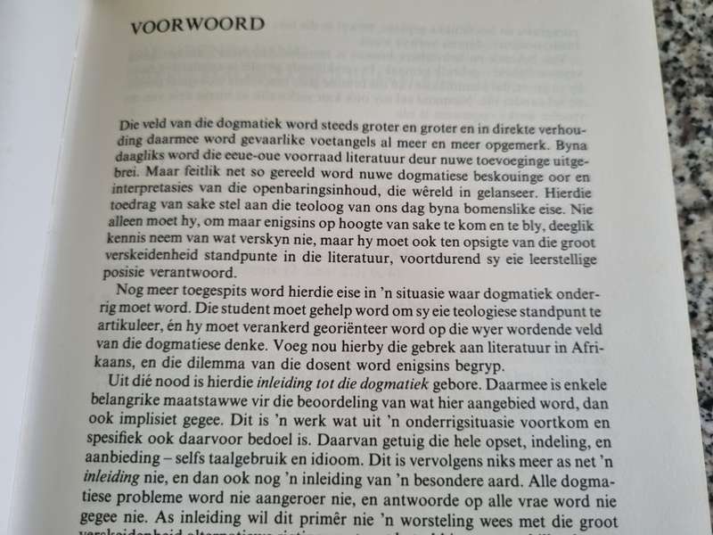 Dr. J A HEYNS DOGMATIEK