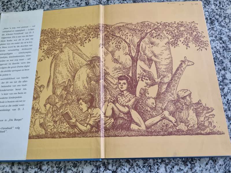 D J OPPERMAN KLEUTER VERSEBOEK Agste Druk 1973