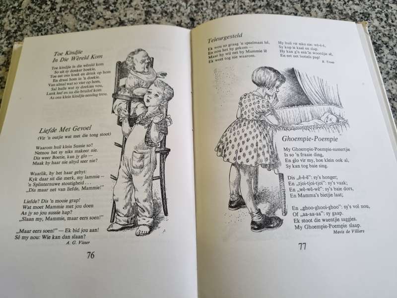 D J OPPERMAN KLEUTER VERSEBOEK Agste Druk 1973