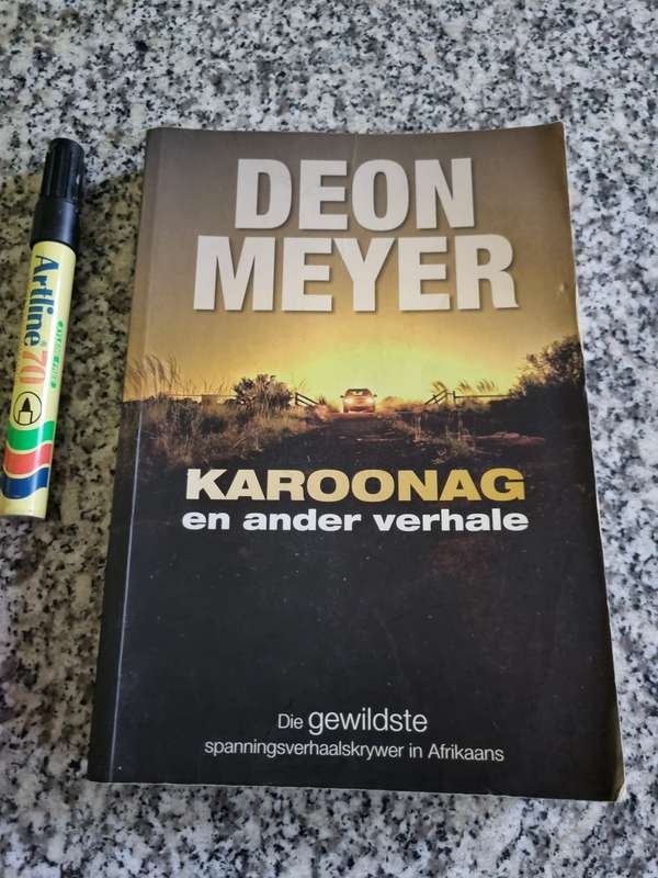 Deon Meyer KAROONAG  en Ander Verhale