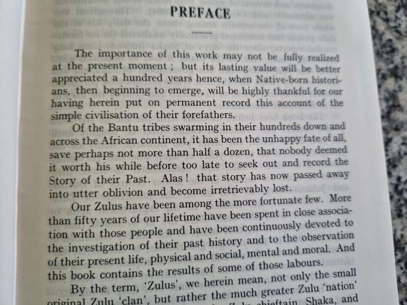 THE ZULU PEOPLE As they Were Before the White Man Came A T BRYANT