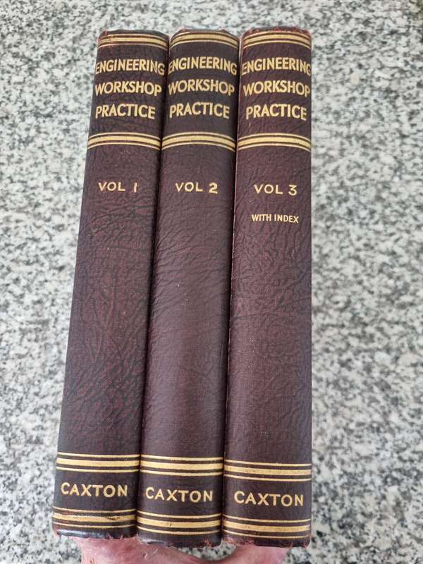 ENGINEERING WORKSHOP PRACTICE 3 Volumes ARTHUR W JUDGE Circa 1948 ( metalwork