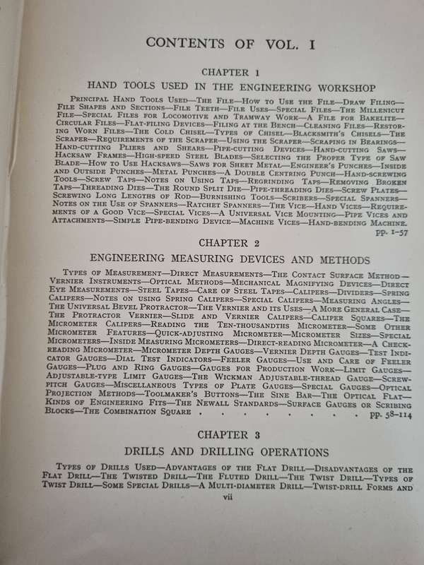 ENGINEERING WORKSHOP PRACTICE 3 Volumes ARTHUR W JUDGE Circa 1948 ( metalwork