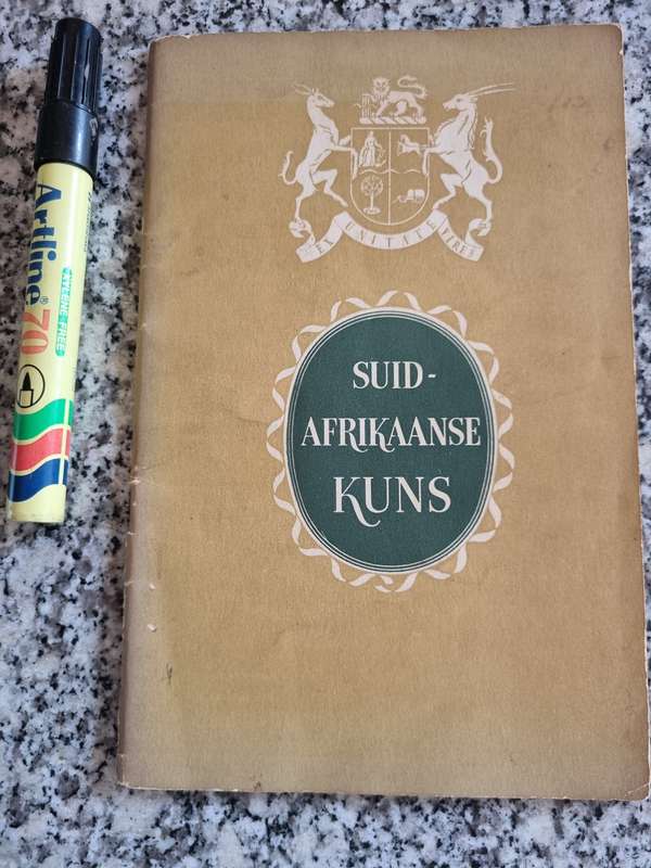 Exhibition Catalogue - Afrikaans only TENTOONSTELLING GEORGANISEE Suid Afrikaanse Kunsverenig 1948-9