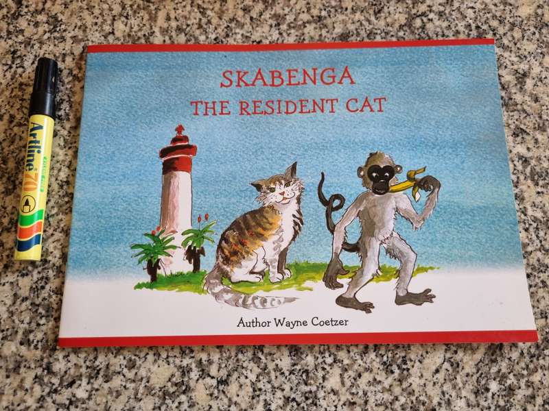 SKABENGA The Resident Cat WAYNE COETZER  the resident OYSTER BOX HOTEL CAT