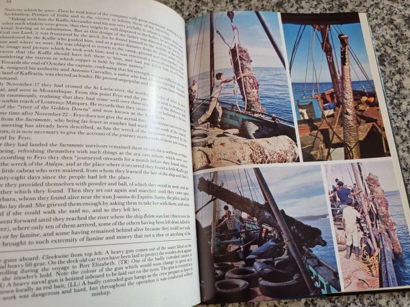 GUNS OF SACRAMENTO  GEOFFREY & DAVID ALLEN Diving Port Elizabeth Shipwrecks