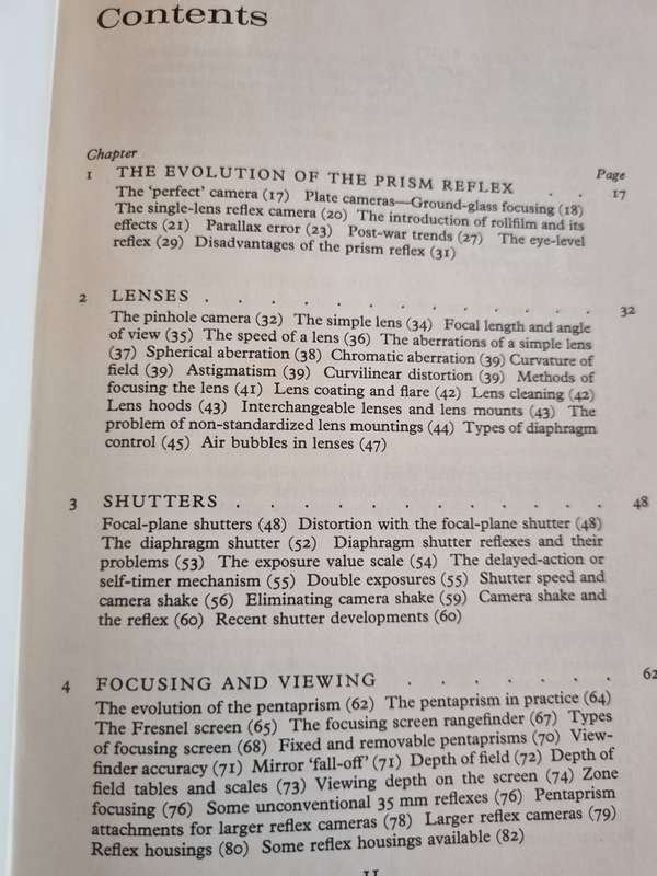 35mm SINGLE LENS REFLEX MANUAL G GORDON BATES 1964 (vintage camera developing negatives photographs