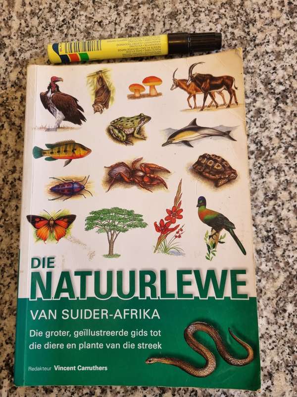 DIE NATUURLEWE van Suid Afrika grote geiustreede gids tot die diere plante visse VINCENT CARRUTHERS