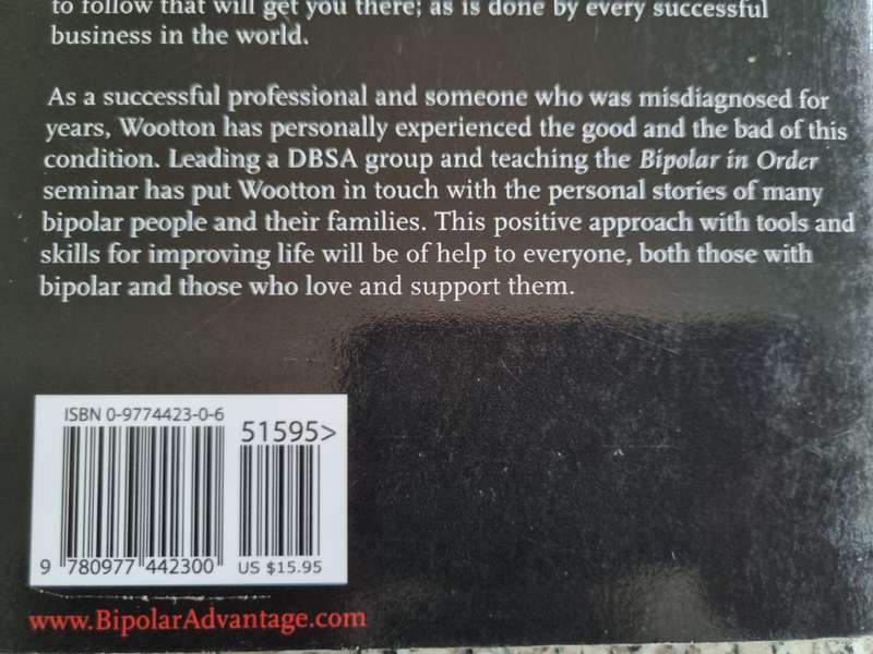 THE BIPOLAR ADVANTAGE TOM WOOTTON  ( physchiatry )
