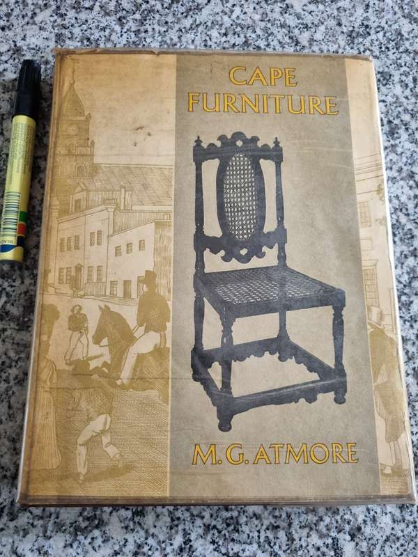 CAPE FURNITURE M G ATMORE 1965 ( a systematic study including history antiques wood  )