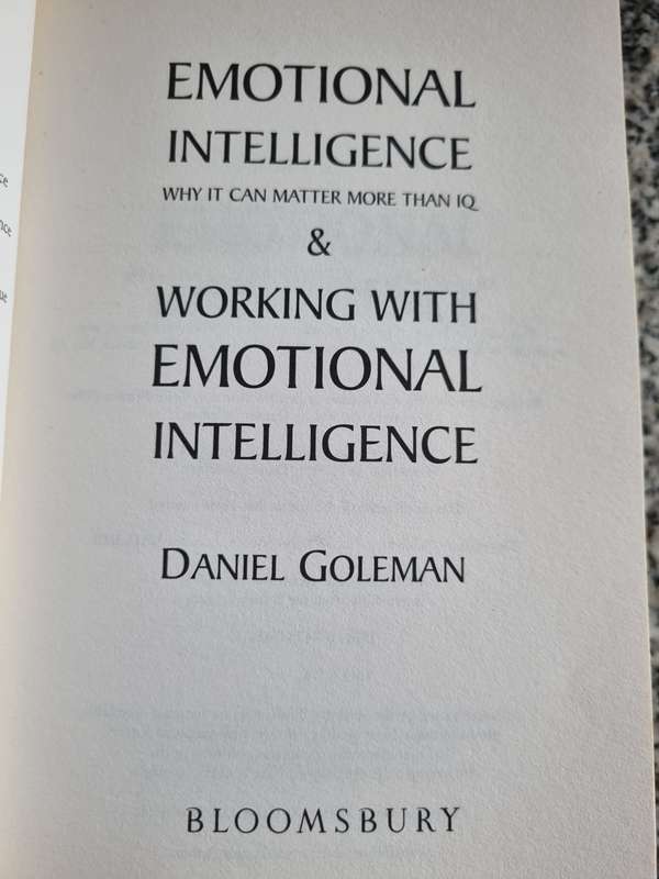 EMOTIONAL INTELLIGENCE & WORKING WITH EMOTIONAL INTELLIGENCE DANIEL GOLEMAN Omnibus