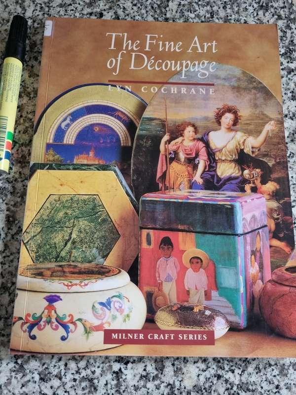 THE FINE ART OF DECOUPAGE LYN COCHRANE MILNER CRAFT SERIES ( Art )