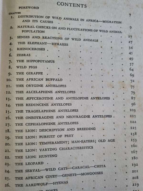 WILDLIFE IN SOUTH AFRICA J STEVENSON-HAMILTON Late Warden of the Kruger National Park 1954