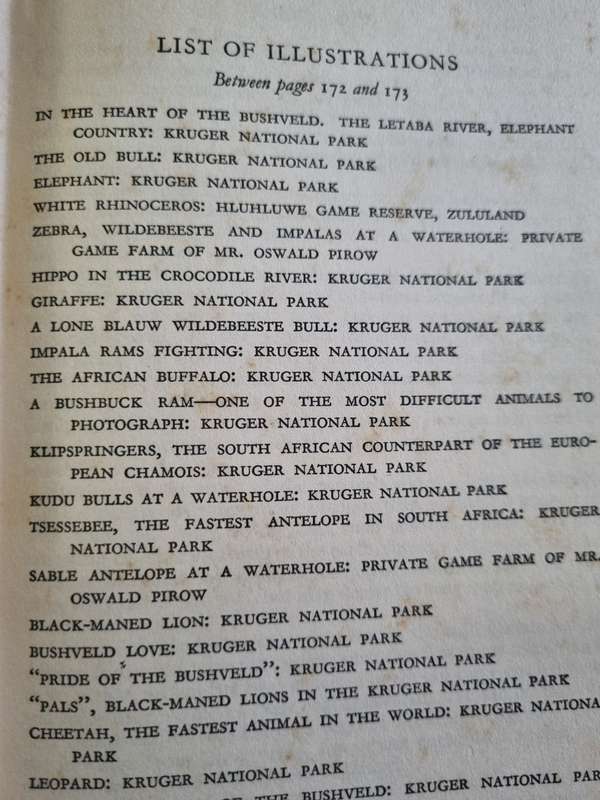 WILDLIFE IN SOUTH AFRICA J STEVENSON-HAMILTON Late Warden of the Kruger National Park 1954