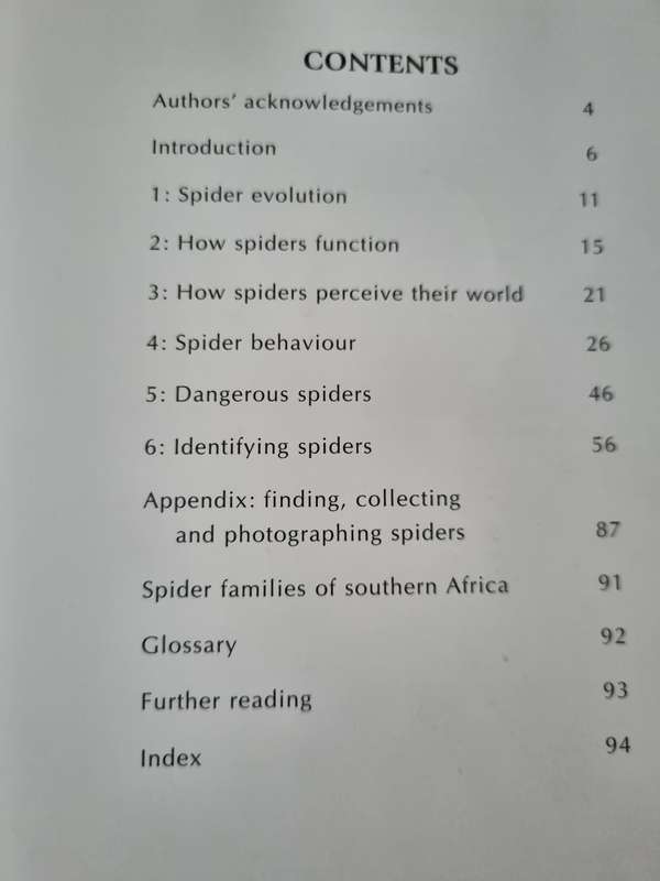 SPIDERS OF SOUTHERN AFRICA ASTRI & JOHN LEROY  Second Edition 2003  ( Spiders )