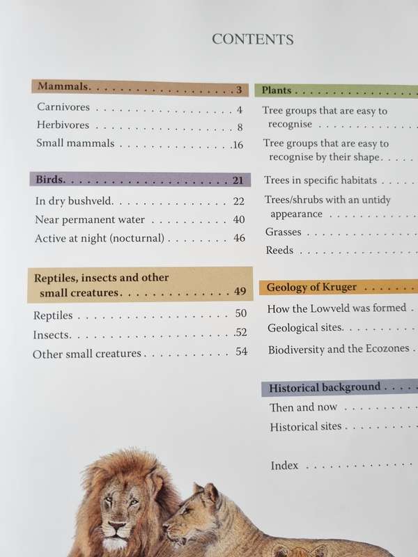 FIND IT YOUR GUIDE TO KRUGER Jacana Find It Series incl Historical Sites Kruger National Park KNP