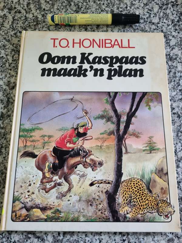 T O HONIBALL OOM KASPAAS MAAK 'n PLAN Hardeband 1979