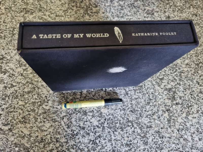 A TASTE OF MY WORLD KATHARINE POOLEY ( Signed ) Cookbook in Slipcase
