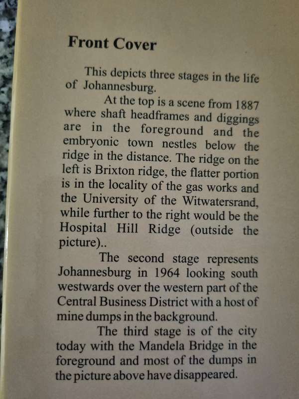 Collectors Edition no. 19 OVERVIEW OF THE WITWATERSRAND GOLDFIELDS  by J R F HANDLEY