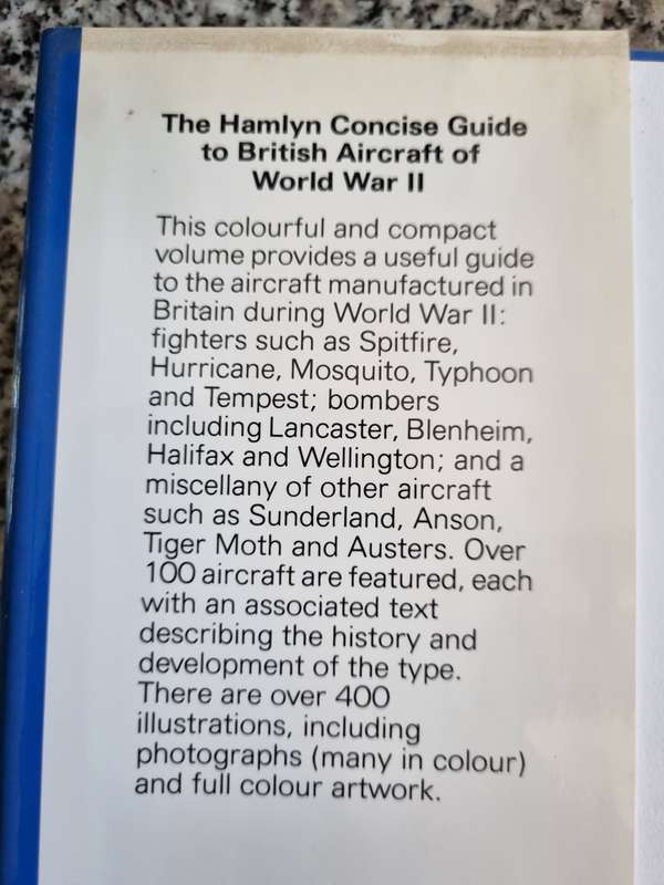 The Hamlyn Concise Guide to British Aircraft of World War II : David Mondey (Hardcover)