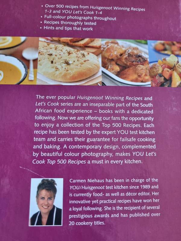 YOU LET'S COOK TOP 500 RECIPES COMPILED BY CARMEN NIEHAUS