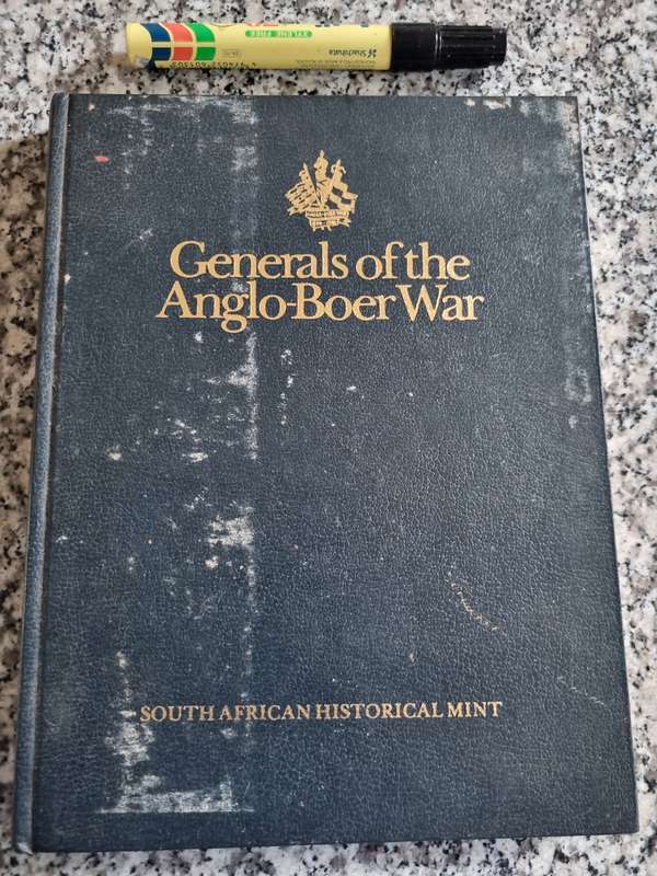 GENERALS OF THE ANGLO BOER WAR SOUTH AFRICAN HISTORICAL MINT PHILIP BATEMAN