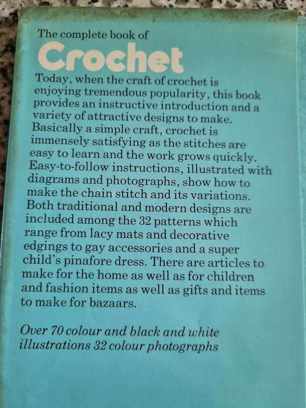 2 Books Step by Step Guide to BETTER CROCHET plus The COMPLETE BOOK OF CROCHET