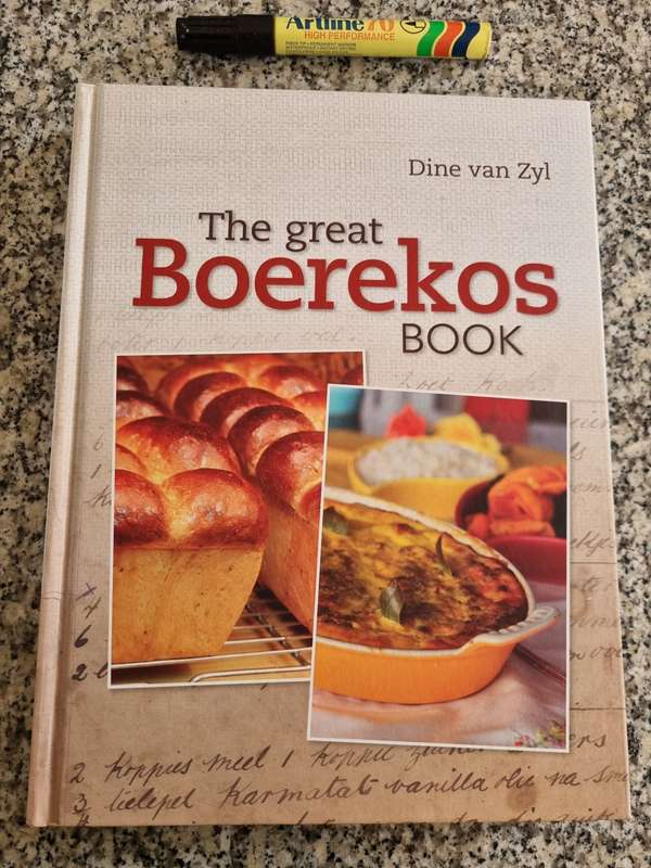 THE GREAT BOEREKOS BOOK Traditional Afrikaans Food  DINE van ZYL (  cooking recipes )