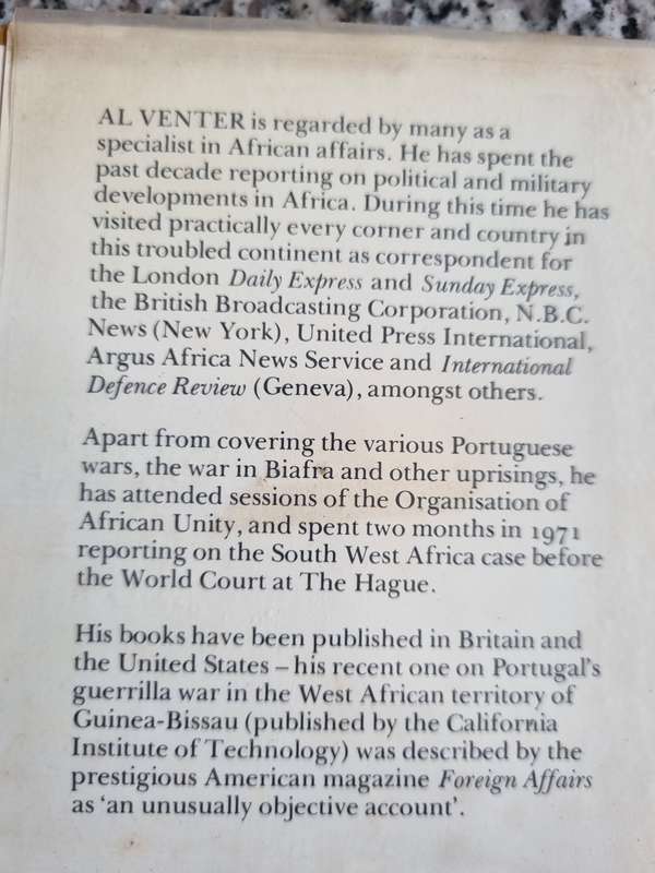 VORSTER'S AFRICA FRIENDSHIP and FRUSTRATION AL J VENTER