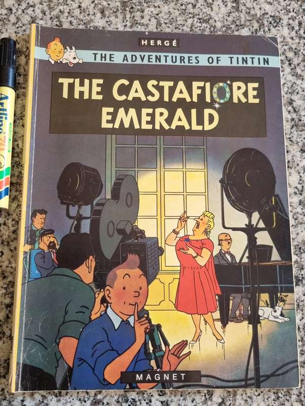 THE ADVENTURES OF TINTIN THE CASTAFIORE EMERALD