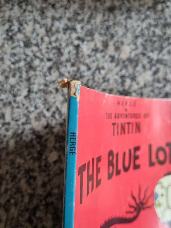 THE ADVENTURES OF TINTIN THE BLUE LOTUS