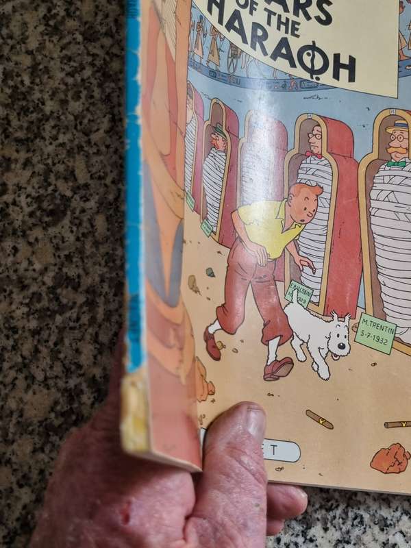 THE ADVENTURES OF TINTIN CIGARS OF THE PHARAOH