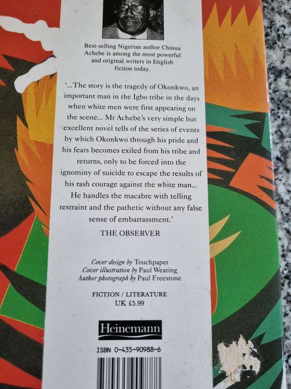 CHINUA ACHEBE  THINGS FALL APART