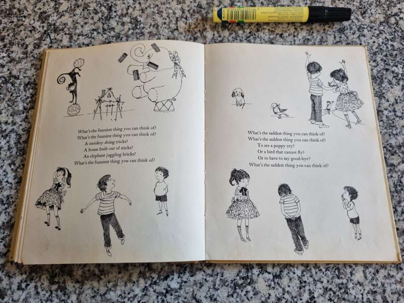 SOMETHING SPECIAL by BEATRICE SCHENK DE REGNIERS Drawings Irene Haas Collins 1959