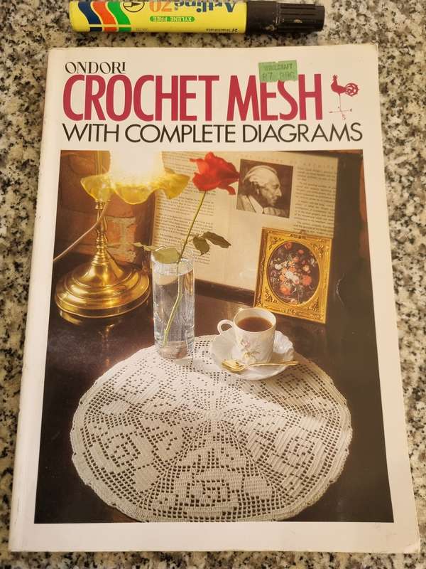ONDORI CROCHET MESH WITH COMPLETE DIAGRAMS