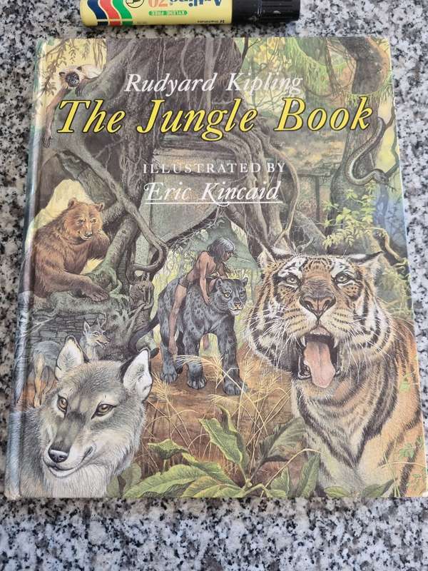 THE JUNGLE BOOK RUDYARD KIPLING Illustrated Eric Kincaird Brimax Books 1991