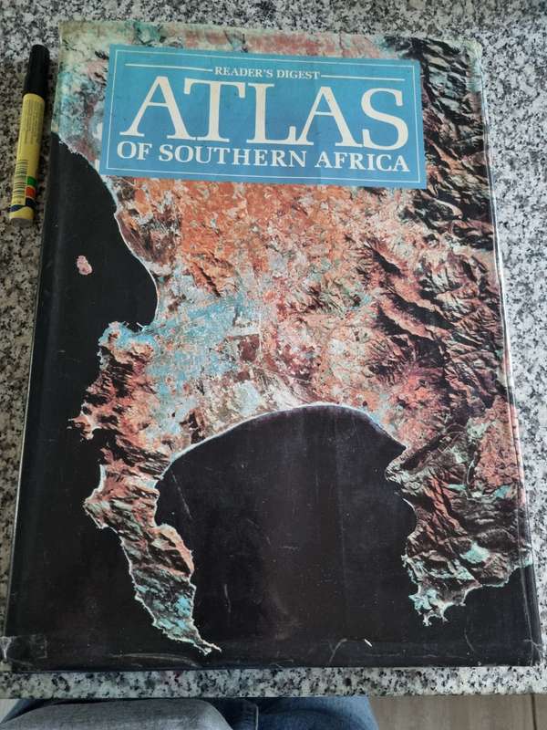 READER`S DIGEST ATLAS OF SOUTHERN AFRICA ( Readers Digest Maps geography history heritage reference