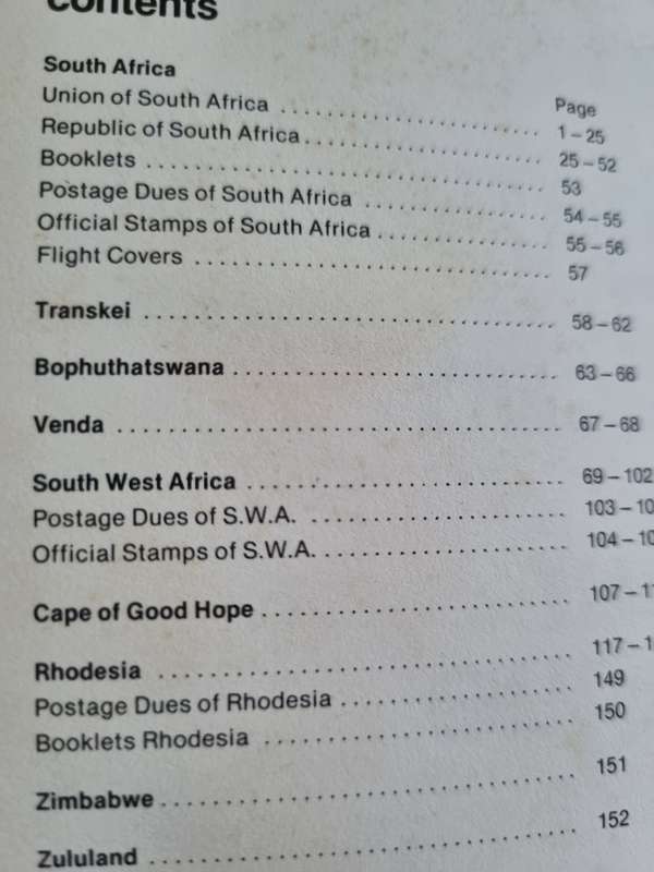 THE SOUTH AFRICAN STAMP CATALOGUE 1981 5th Edition Specialised Edition  ( postage stamps philately