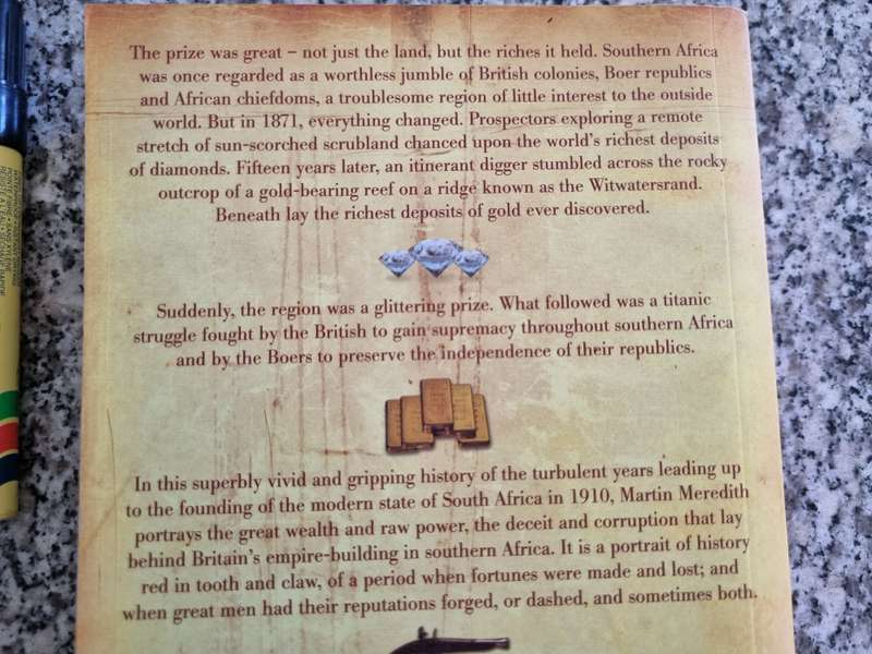 DIAMONDS GOLD AND WAR MARTIN MEREDITH The Making of South Africa