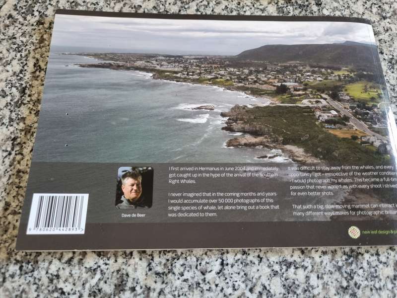 HERMANUS WHALES A Photographic Journey with Southern Right Whales SIGNED DAVE de BEER marine