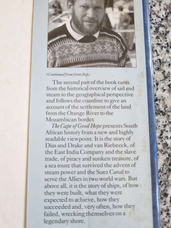 The Cape of Good Hope A Maritime History ROBIN KNOX JOHNSTON with Maps ( including shipwrecks )