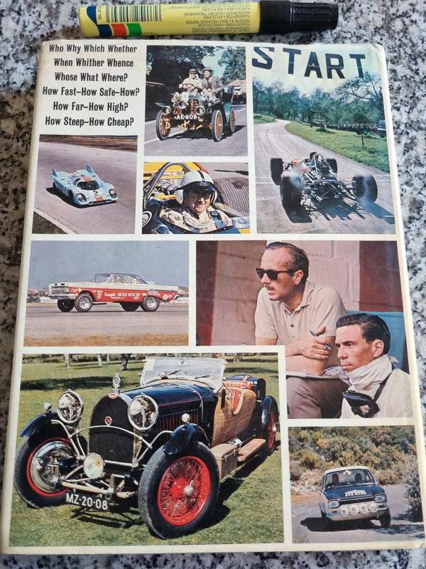 1971 CAR FACTS & FEATS record of everyday motoring & automotive achievement Anthony Harding GUINNESS