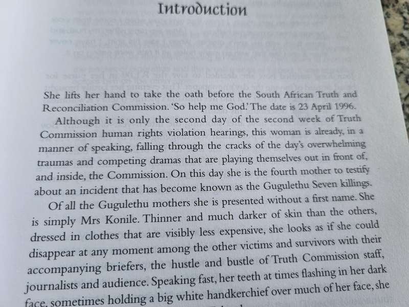 There was this Goat Antjie Krog N Mpolweni K Ratele Truth Commission Testimony of Notrose Konile