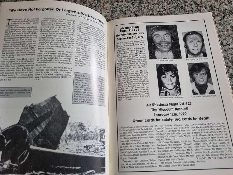 SIGNED THE ELITE PICTORIAL Rhodesian Special Air Service by BARBARA COLE Rhodesia war history
