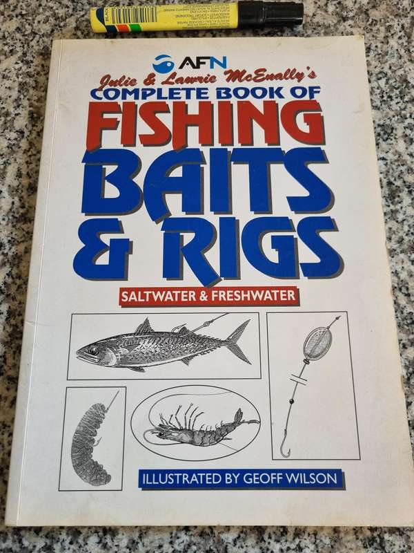 AFN Complete Book of FISHING BAITS & RIGS Saltwater & Freshwater JULIE & LAWRIE McENALLY angling