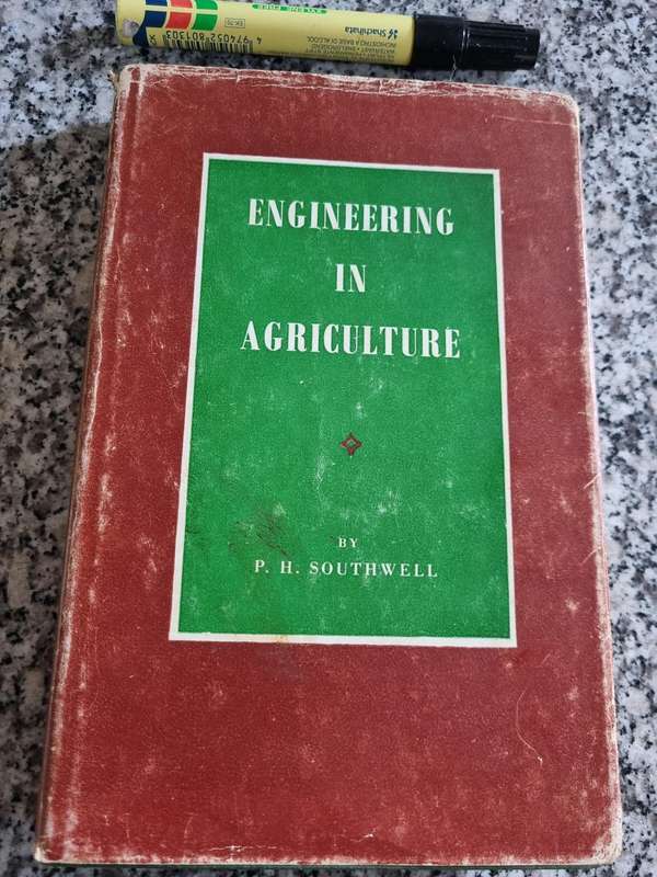 ENGINEERING IN AGRICULTURE by P H SOUTHWELL  1962 (  farming agriculture farm  )